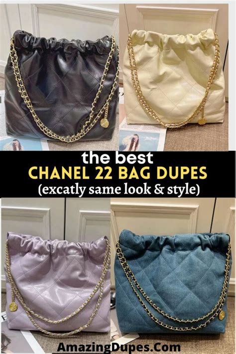 chanel 22 bag dupe|chanel shoulder bag dupe.